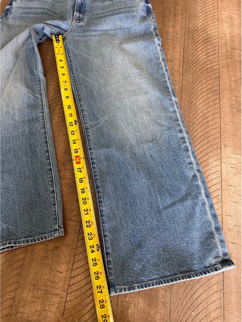 NWT MOTHER The Mid Rise Maven Ankle Jeans in Magic School Bus Wash Women’s 29 - Picture 15 of 15
